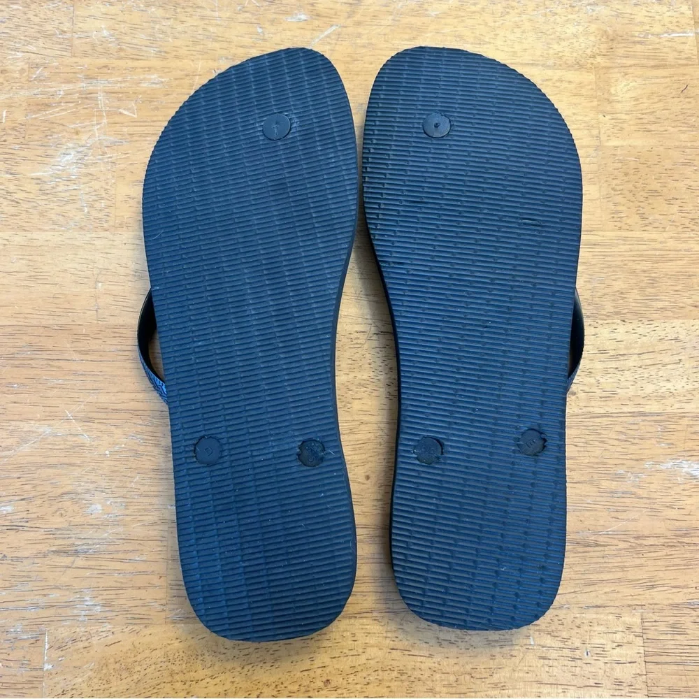 ✅ Havaianas 13 EU 45-46 black flip flops Sandals beach casual xl NWOT footwear